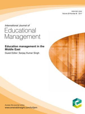 cover image of International Journal of Educational Management, Volume 31, Number 6